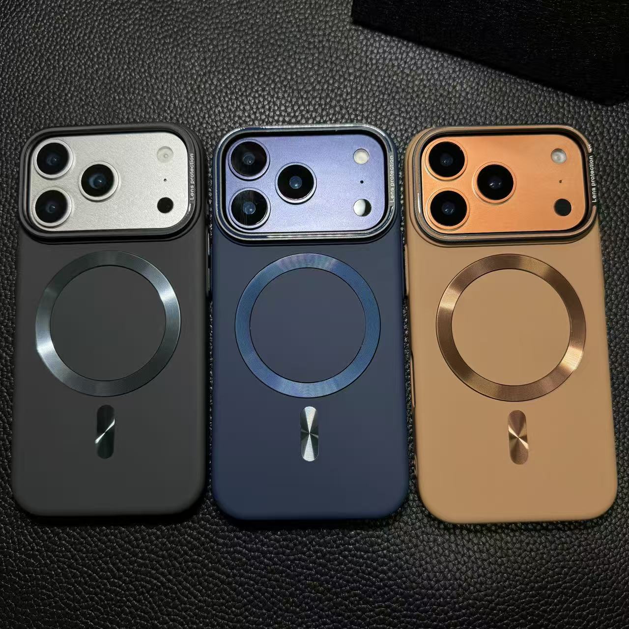 Skin-feel magnetic case