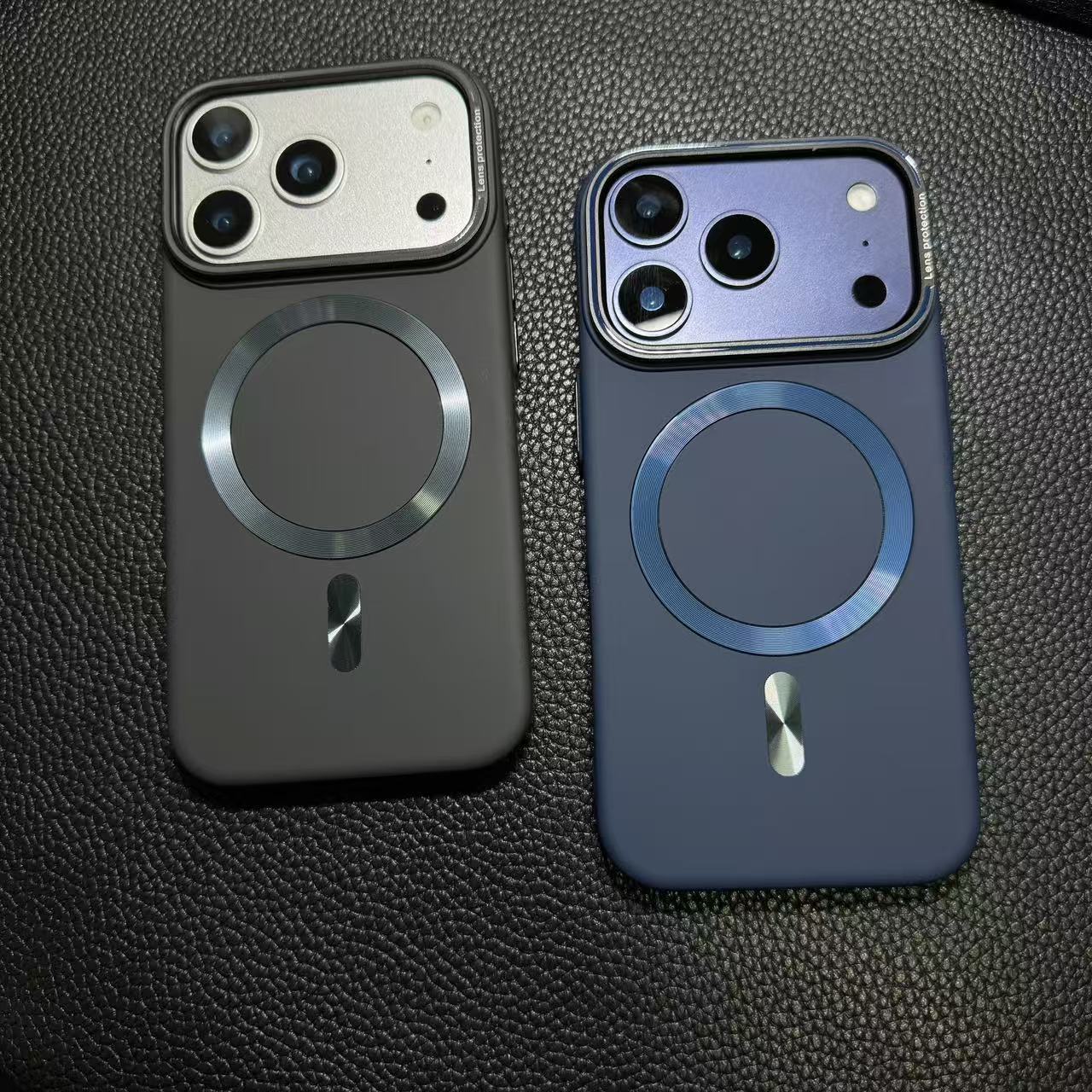 Skin-feel magnetic case