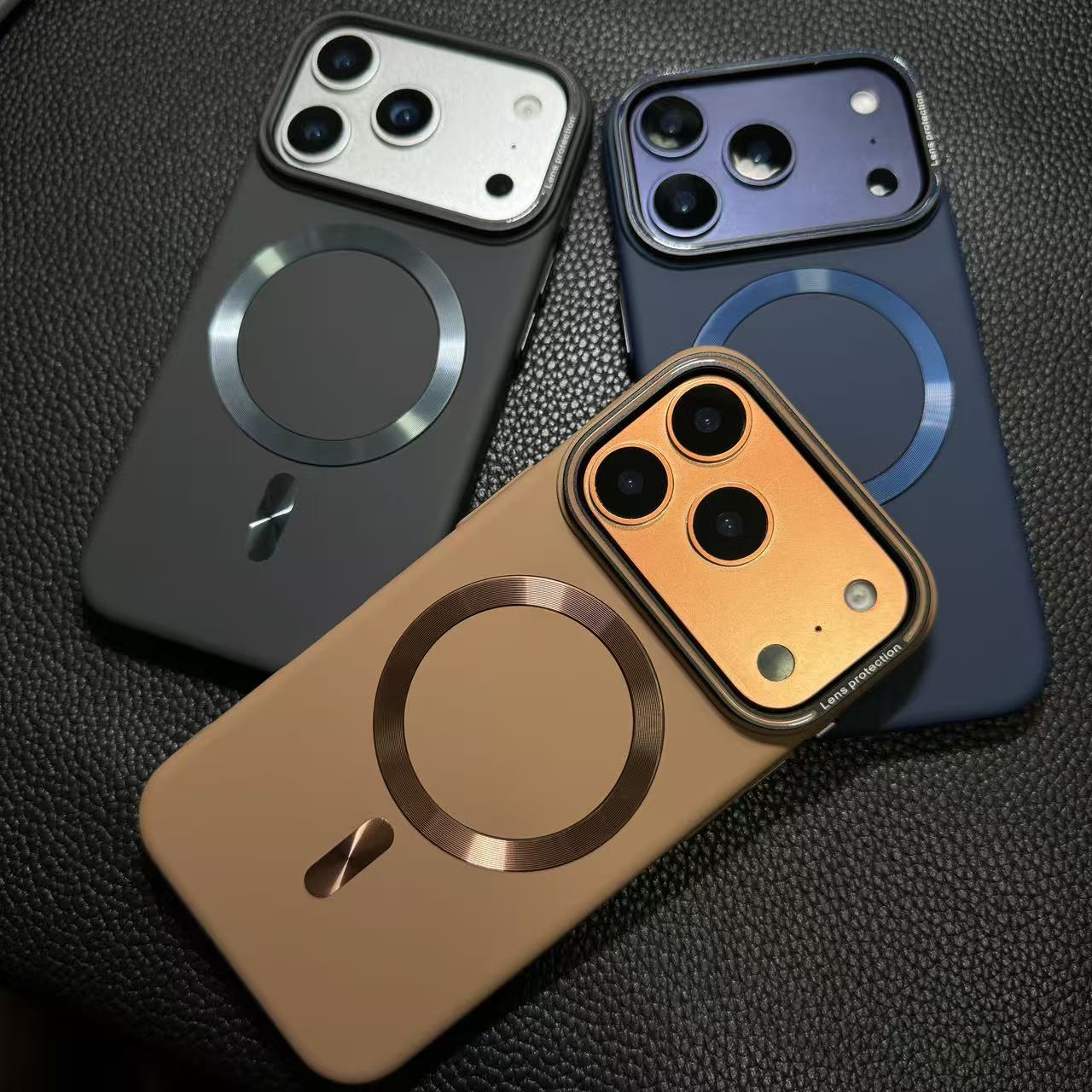 Skin-feel magnetic case