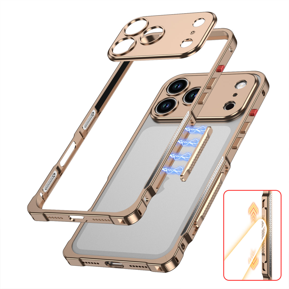 Tactile Slider Bumper Case