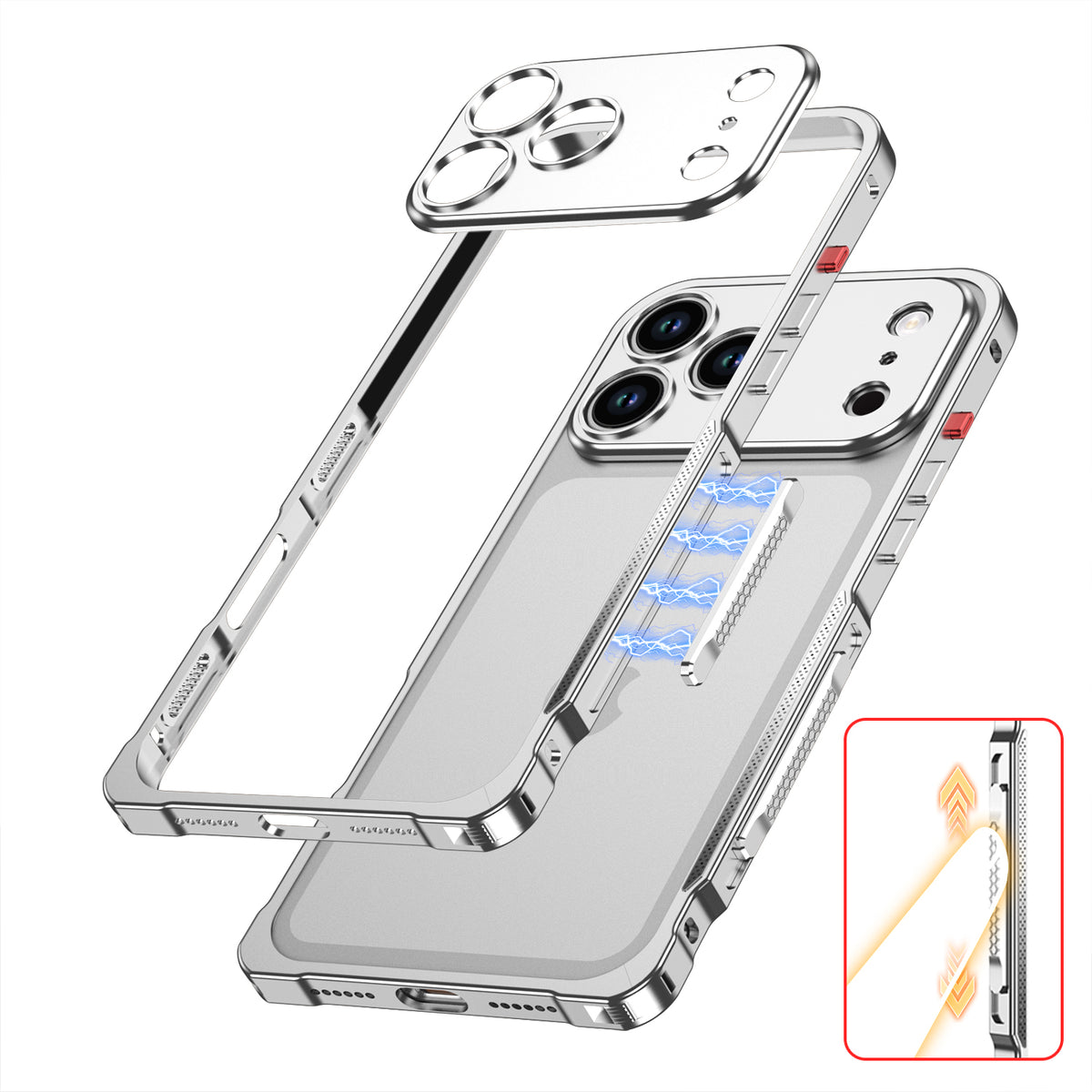 Tactile Slider Bumper Case