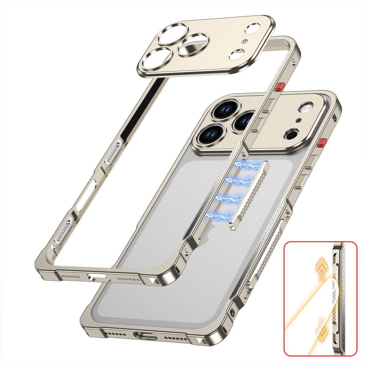 Tactile Slider Bumper Case