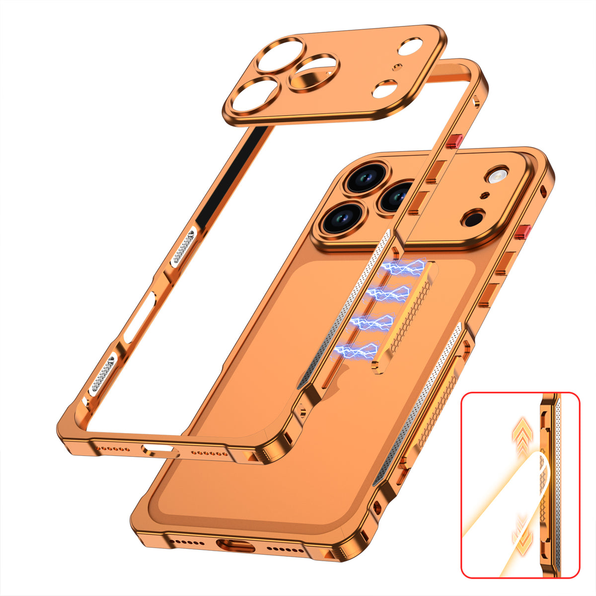 Tactile Slider Bumper Case
