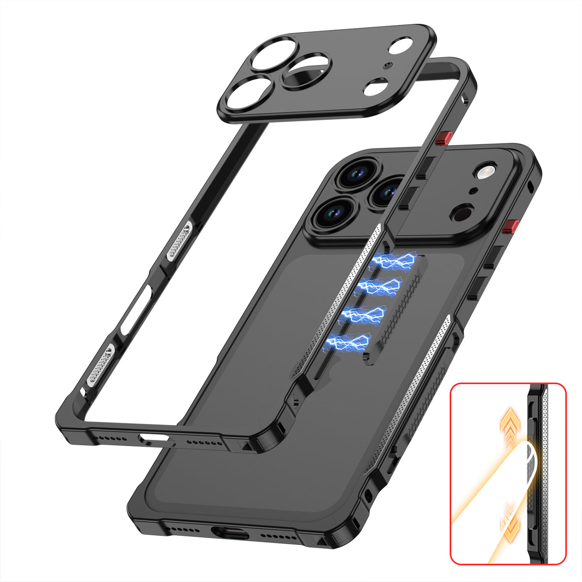 Tactile Slider Bumper Case