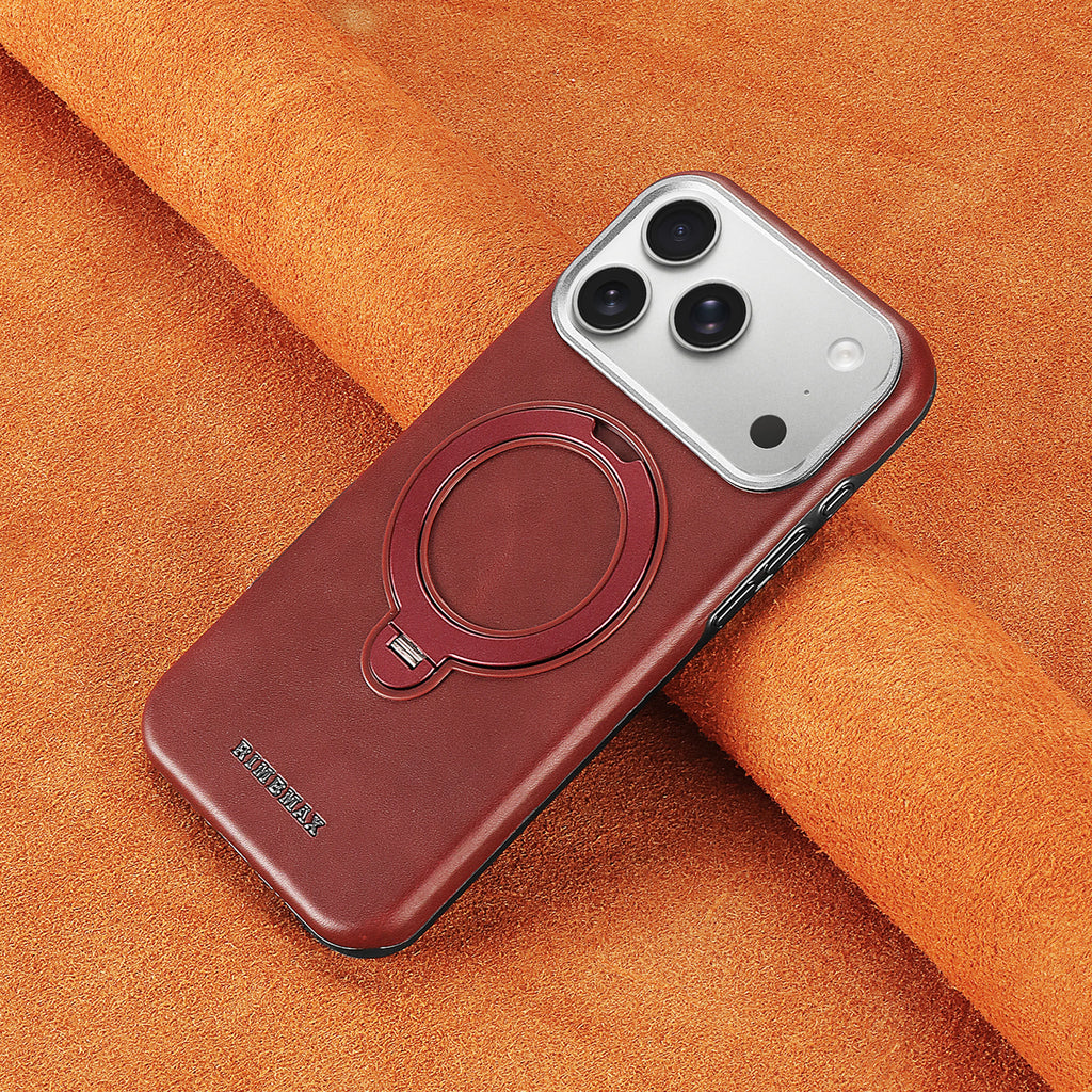 High-grade magnetic leather case