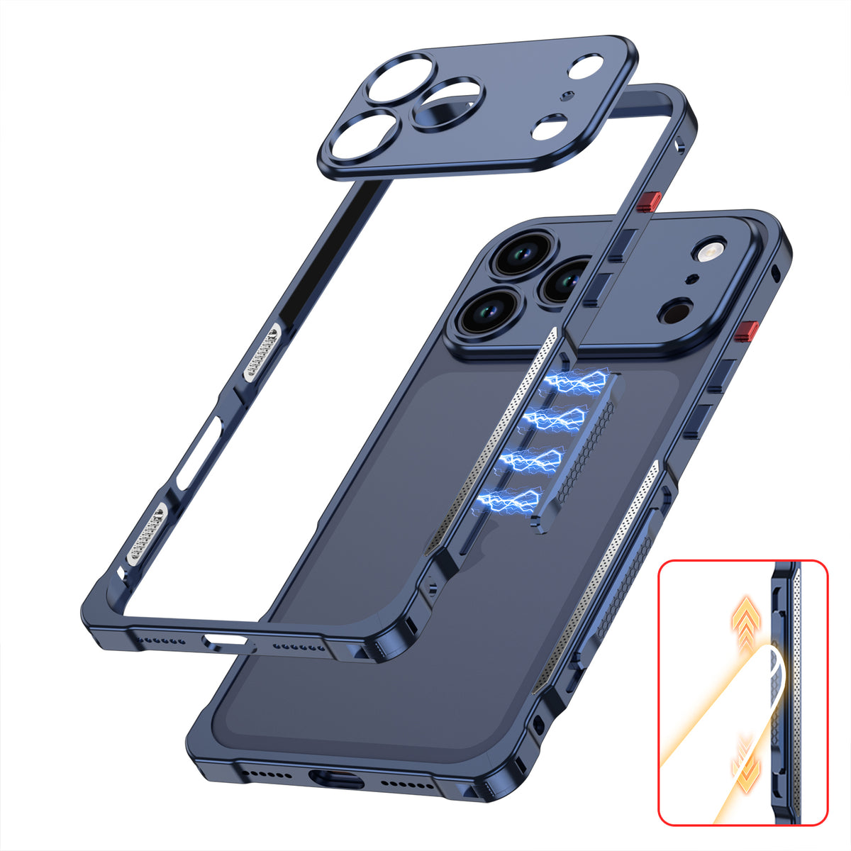 Tactile Slider Bumper Case