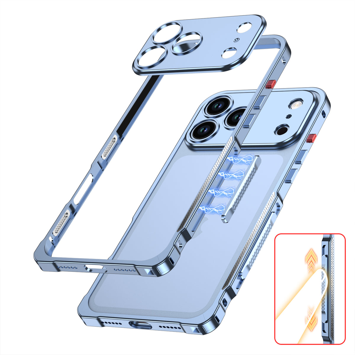 Tactile Slider Bumper Case
