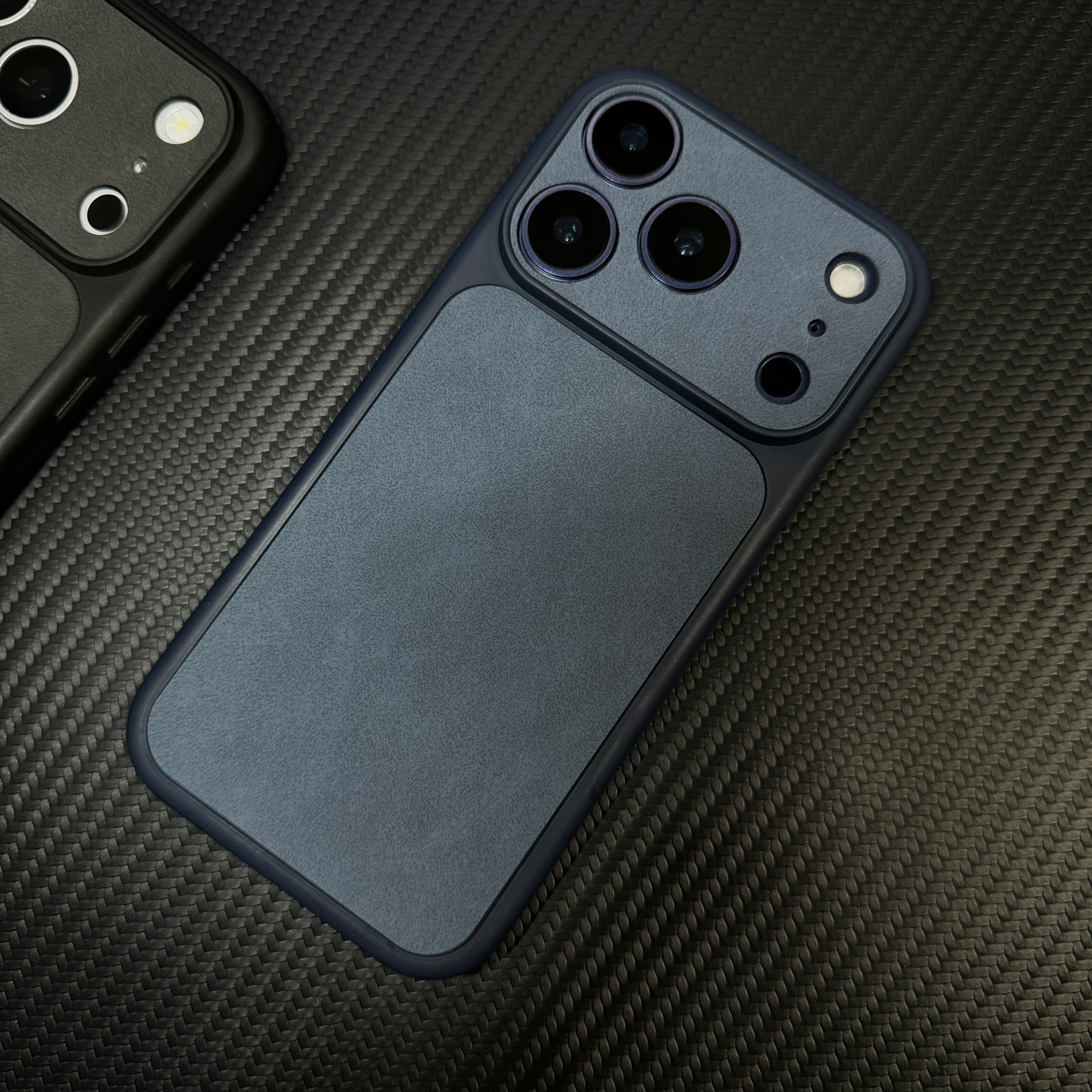 High-end sandblasted leather case