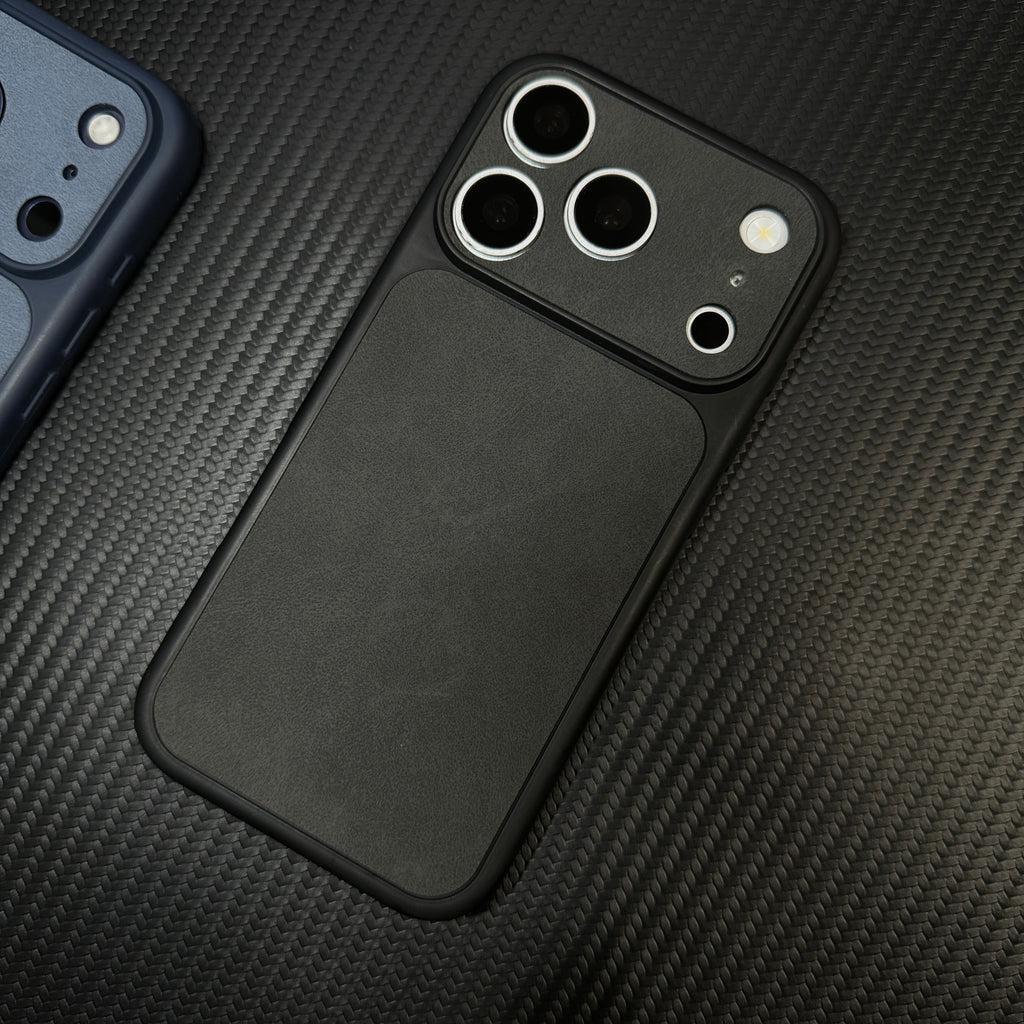 High-end sandblasted leather case