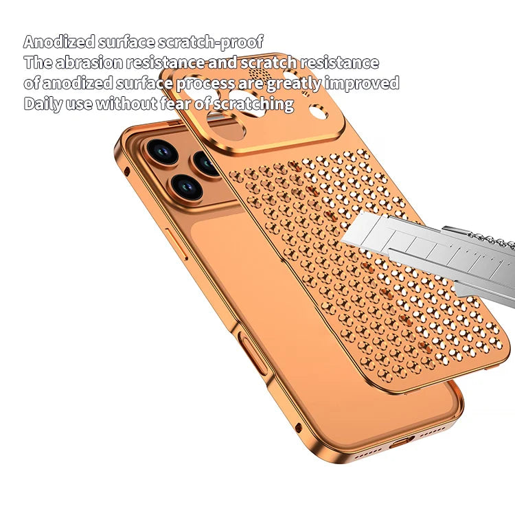 Metal spring Buckle Case