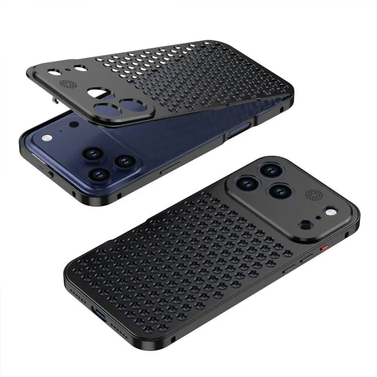 Metal spring Buckle Case