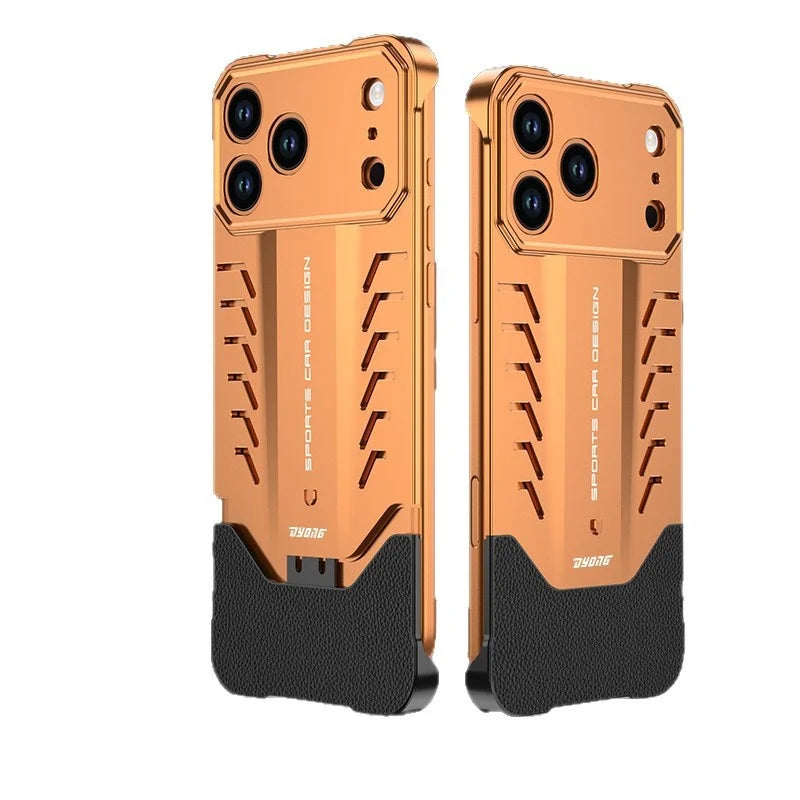 Frameless Metal Spring Latch Case