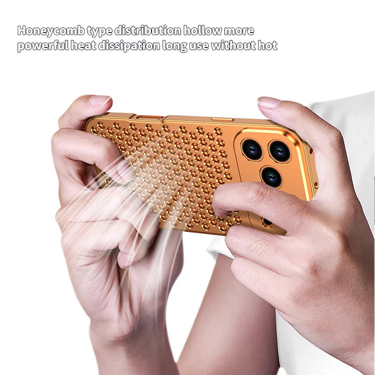 Metal spring Buckle Case