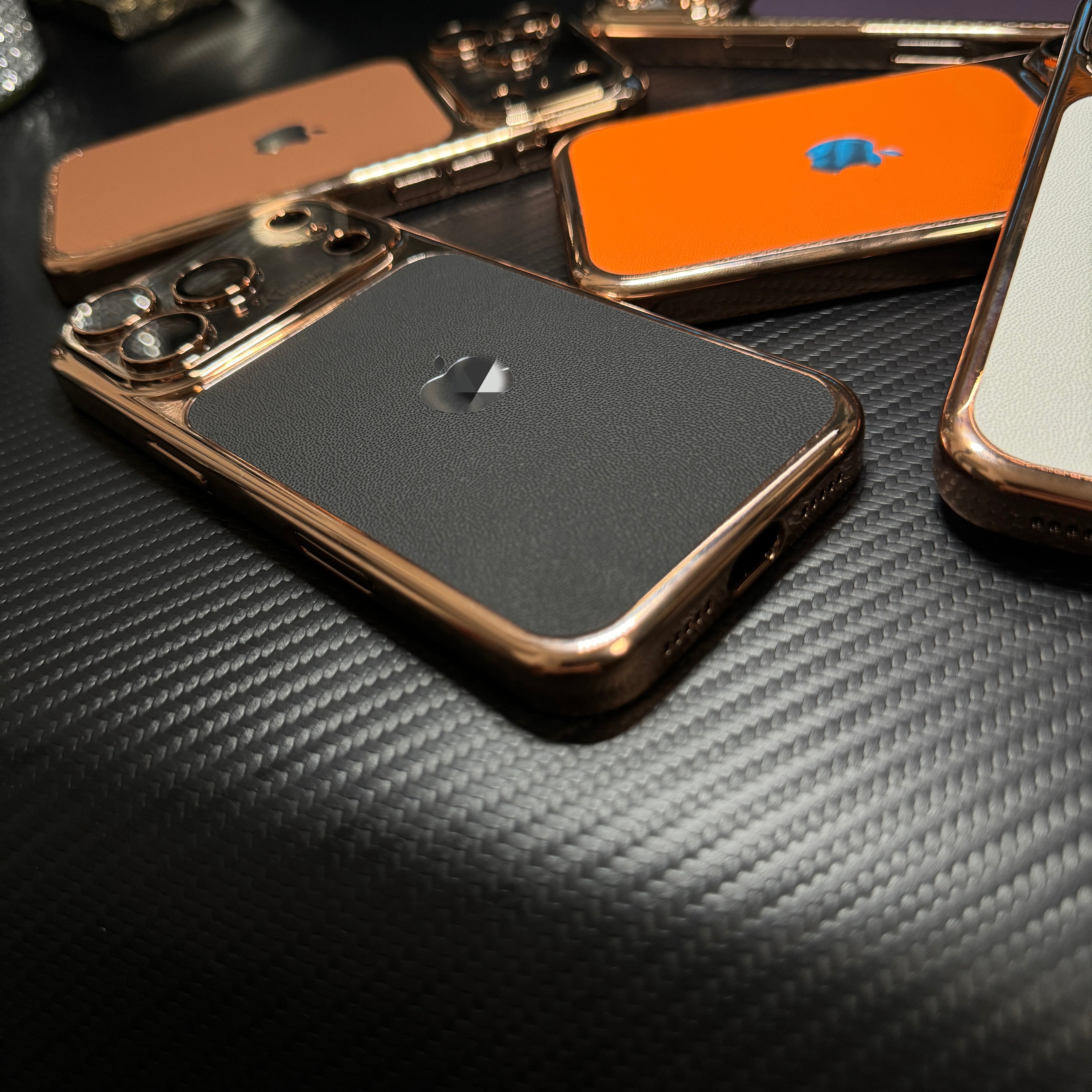 High-end leather phone case