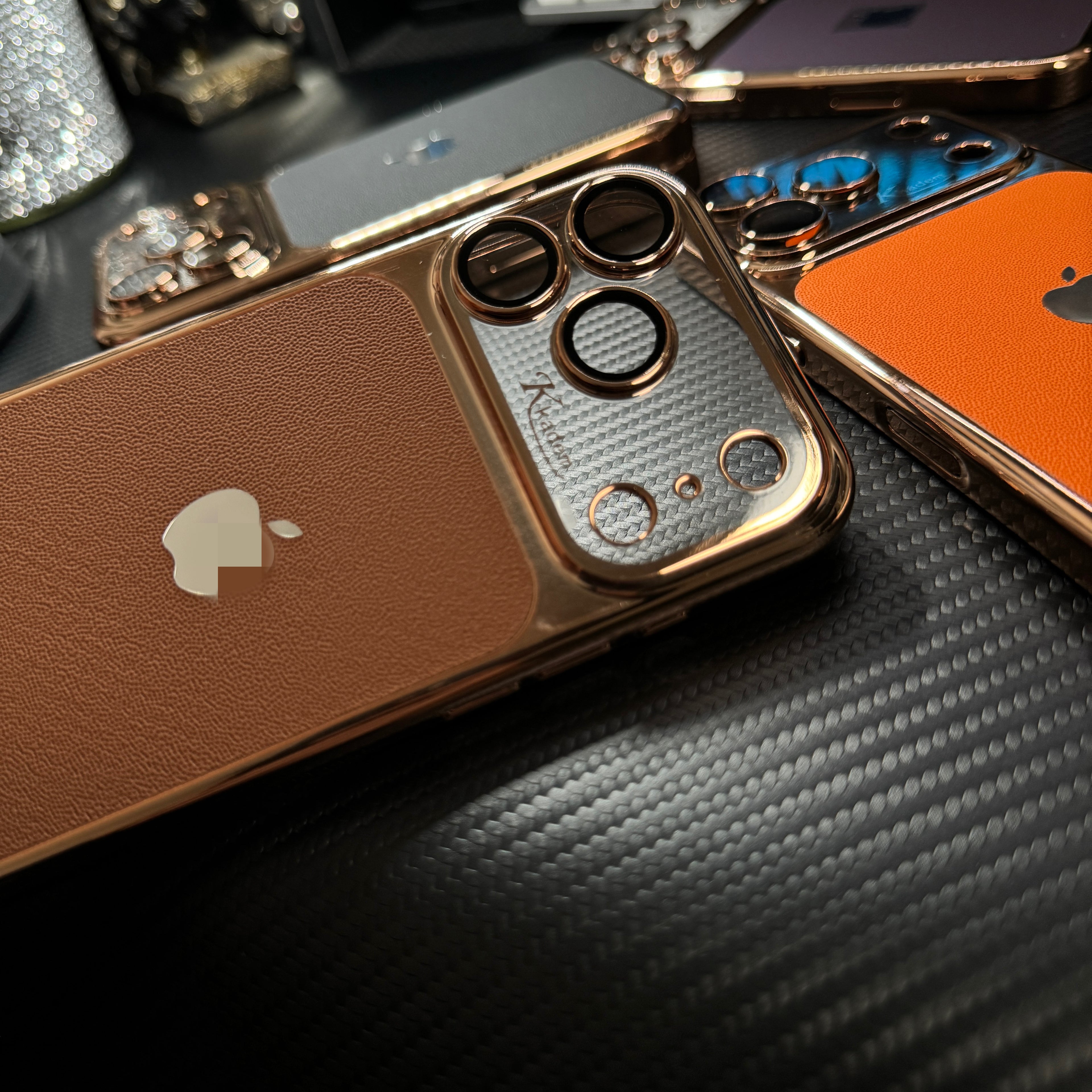 High-end leather phone case