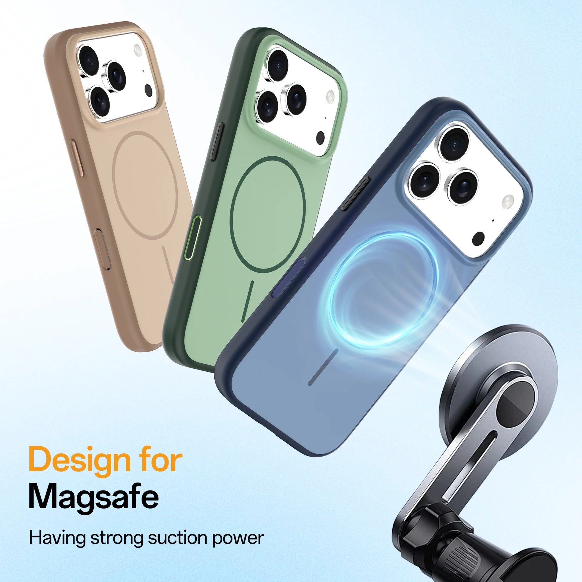 Original skin-feel magnetic case