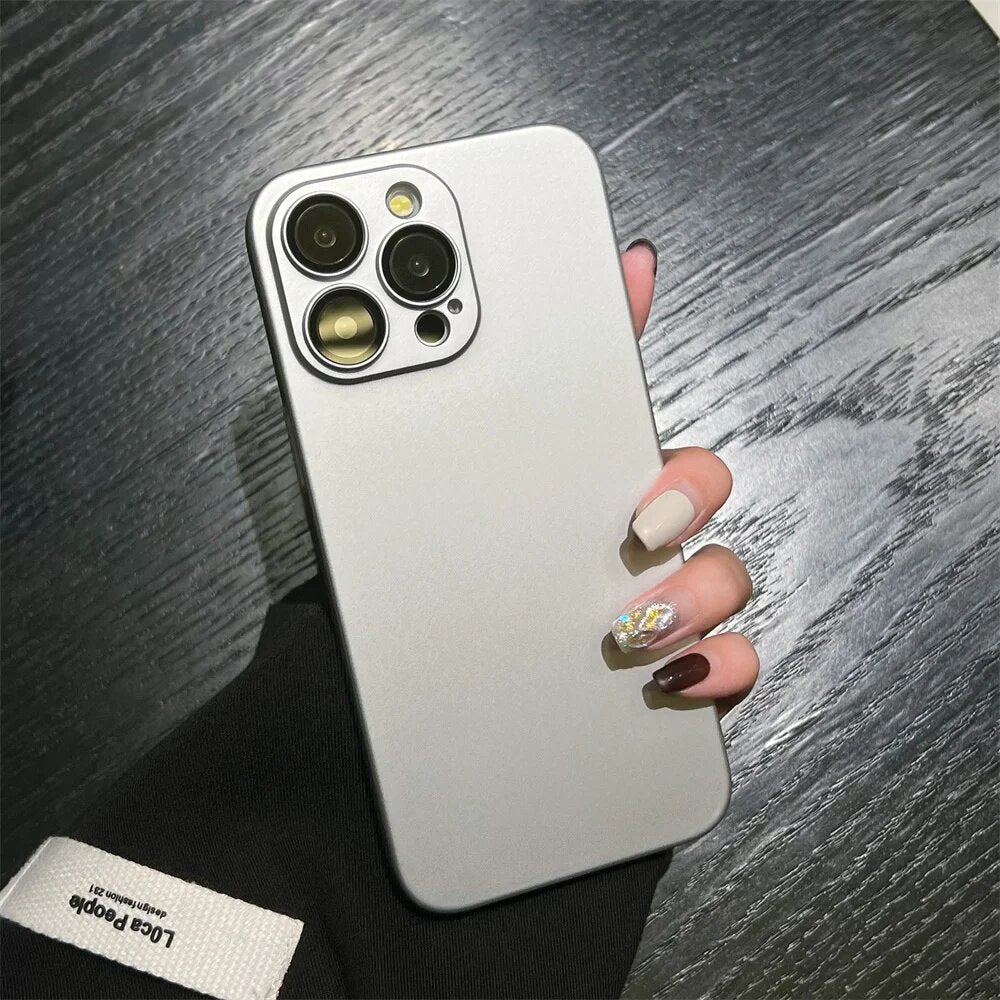 Ultra-thin frosted shockproof case