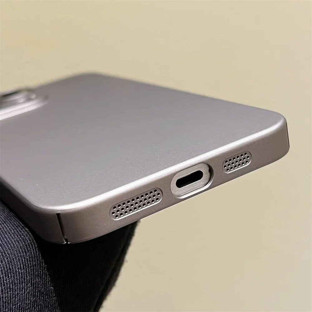 Ultra-thin frosted shockproof case