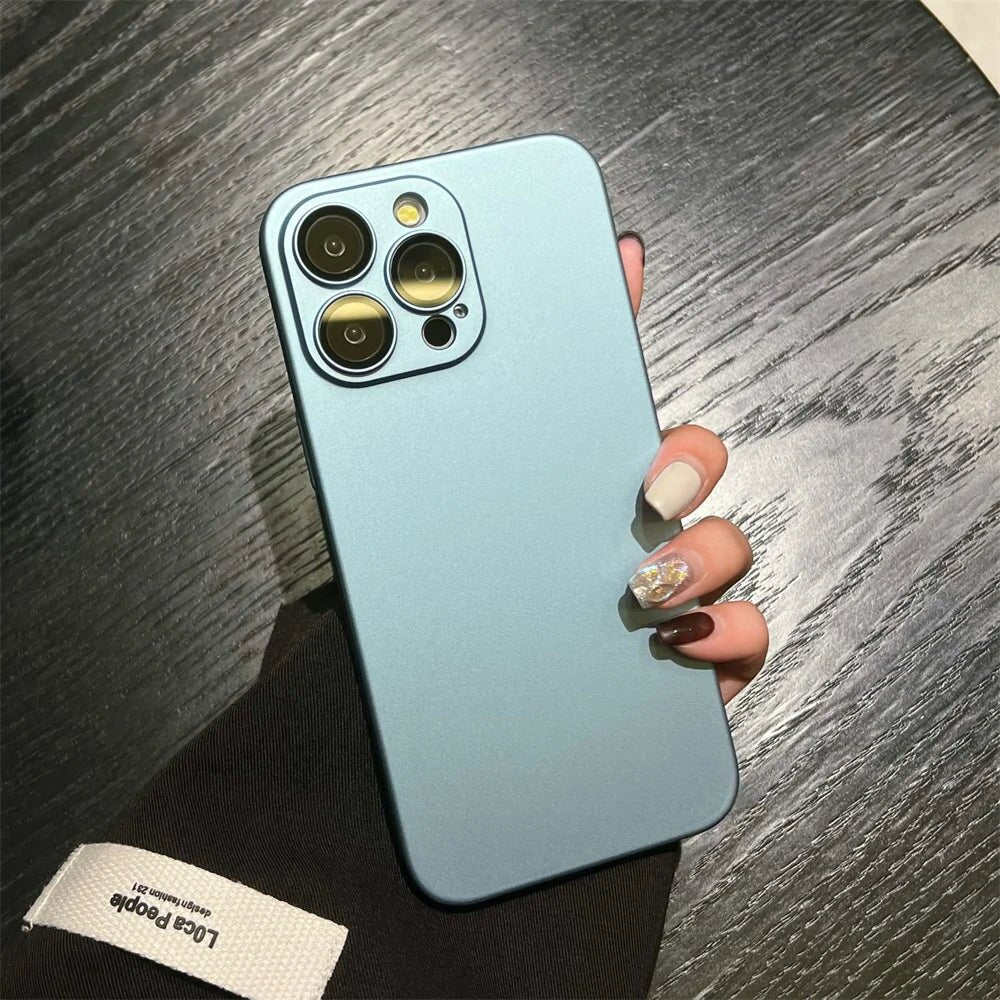 Ultra-thin frosted shockproof case