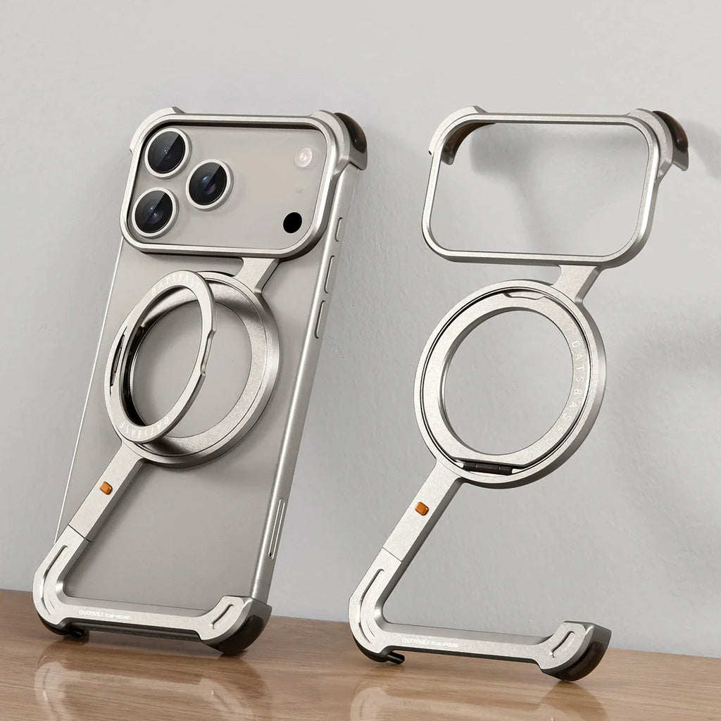 Minimalist Z-shaped Aluminum Magnetic Case
